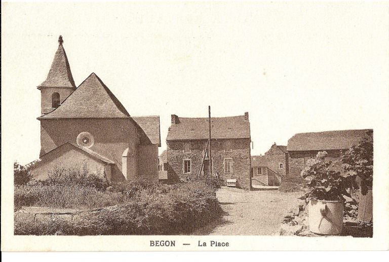Hier, place Bégon